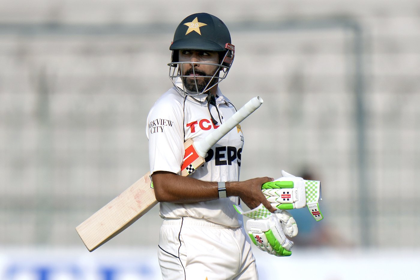 Babar ruled out of first Bangladesh Test due to left knee injury