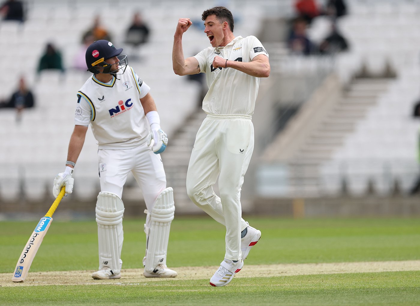 Fisher lands the whoppers but Bairstow, Lyth make it Yorkshire's day