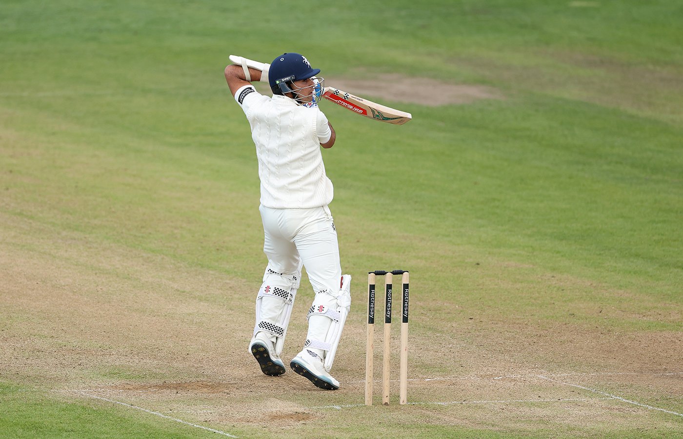Ekansh Singh makes mark with bat and ball as Durham stutter