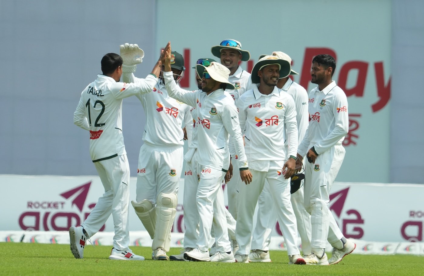 Taijul, Rana hand Bangladesh a 46-run lead