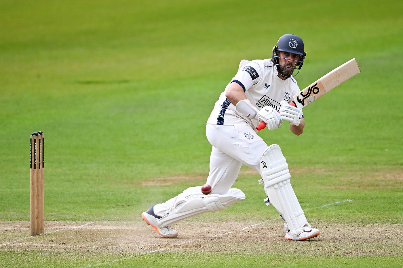 Jake Lehmann notches first Hampshire ton to secure rain-affected draw