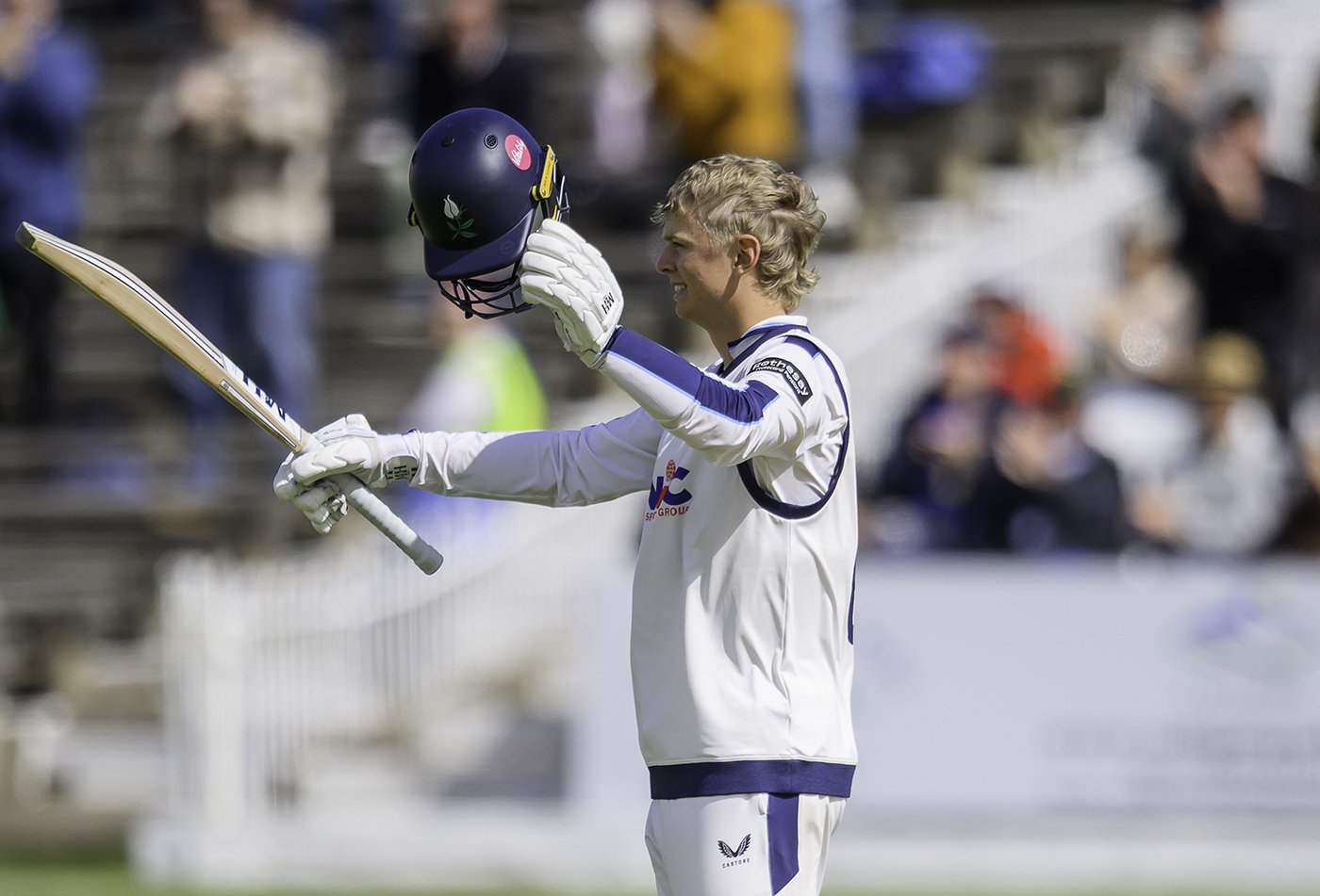 Yorkshire enjoy Scarborough stroll thanks to Luxton's maiden first-class ton
