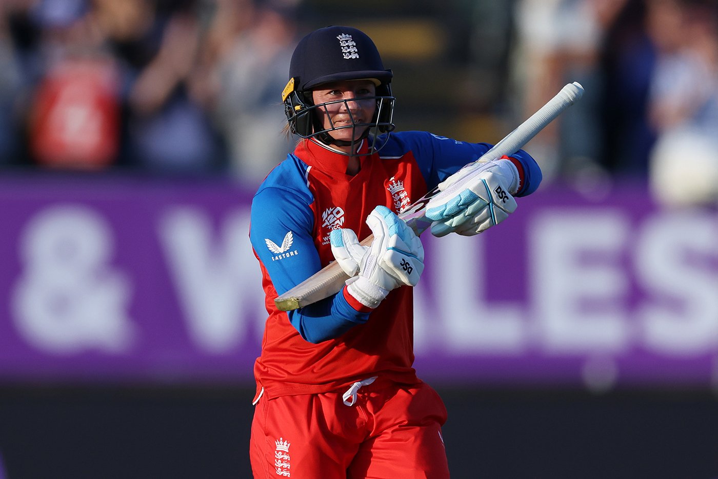 Wyatt-Hodge century drives England to statement victory in tournament opener