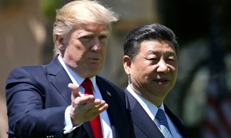 Trump arrives in Beijing for meeting with Xi, Chinese state media reports