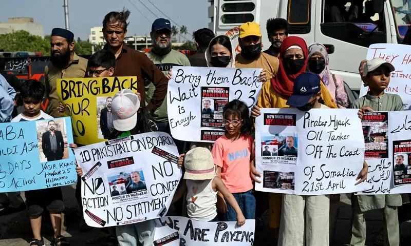 Safe return of seamen held by Somali pirates demanded