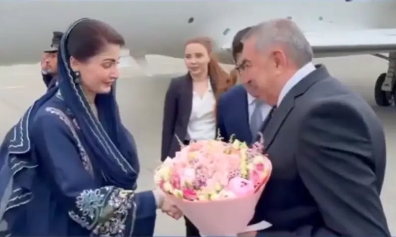 Punjab CM Maryam in Azerbaijan