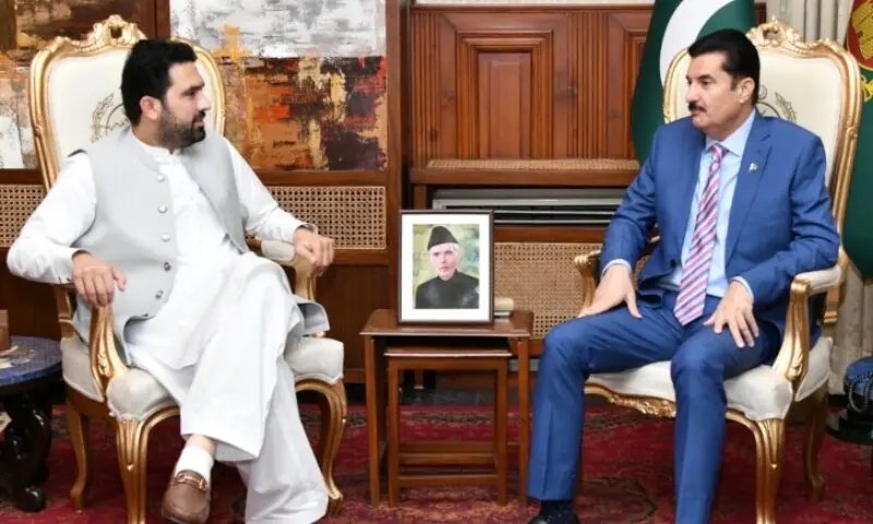 Kundi calls on PM to 'take interest' in KP's issues, says told CM Afridi to focus on governance not Adiala