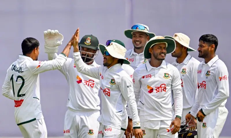 Bowlers, opener Joy put Bangladesh in command of second Test against Pakistan