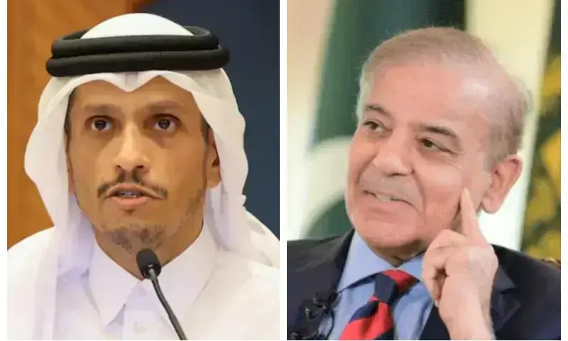 PM Shehbaz thanks Qatari PM for 'strong endorsement, support' of Pakistan-led peace efforts