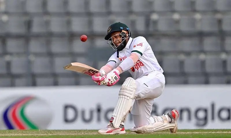 Mushfiqur ton leaves Pakistan needing record run chase to beat Bangladesh