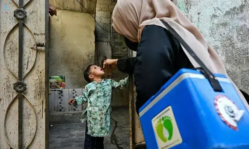 Anti-polio drive begins across 20 districts to vaccinate over 5.8m children in Sindh