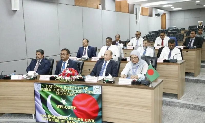Bangladeshi civil officers’ delegation visits National Institute of Public Administration
