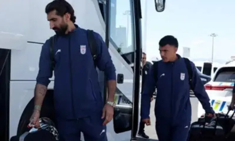 Iran World Cup squad lands in south Turkey for training