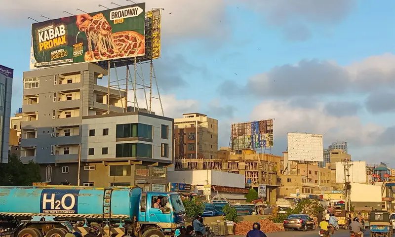 Removal of illegal billboards ordered in Karachi