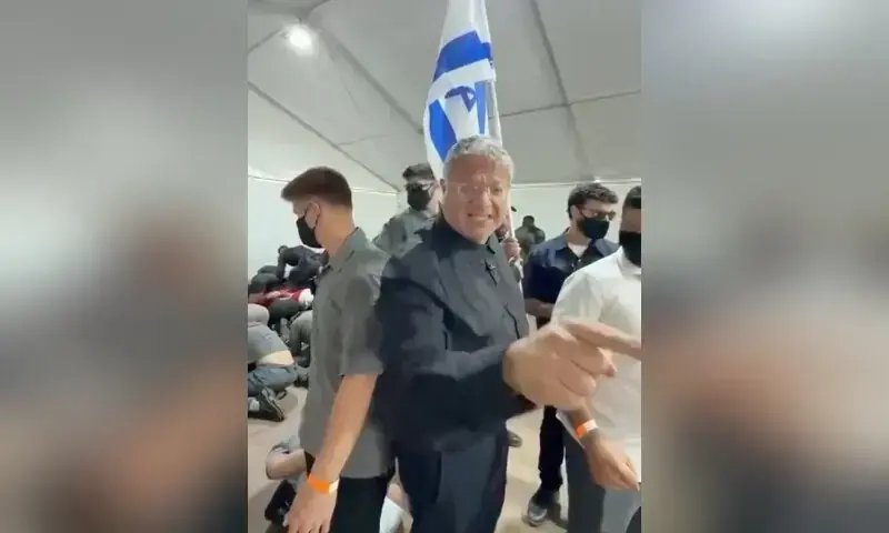 'Truly appalled': World reacts after Israeli minister posts video of bound Gaza flotilla activists