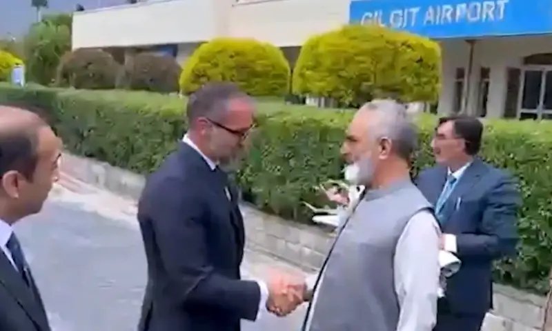 Prince Rahim Aga Khan arrives in Gilgit-Baltistan