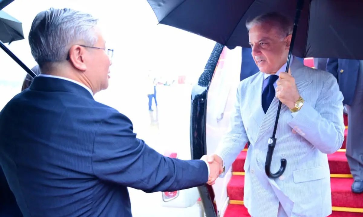 PM Shehbaz lands in Hangzhou, kicking off 4-day China visit