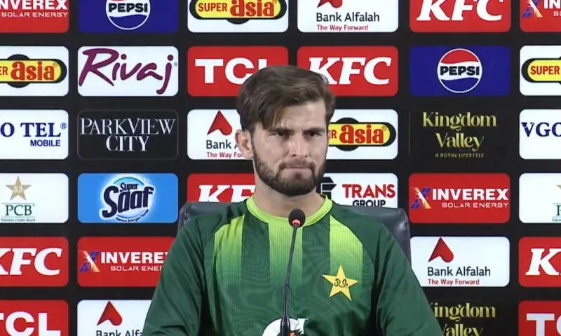 Shaheen defends pitches made for Australia ODI series