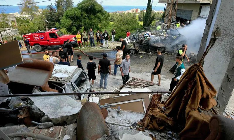 Israeli strike kills three soldiers in south Lebanon