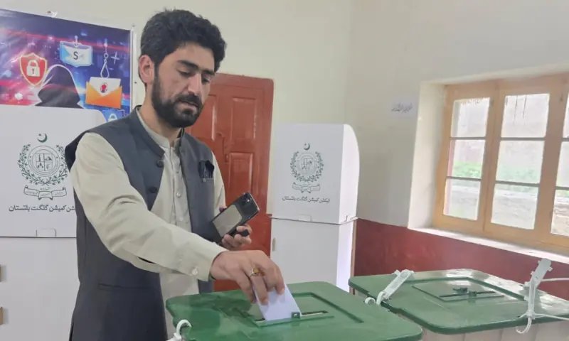 Polling underway for Gilgit-Baltistan general elections on 24 seats