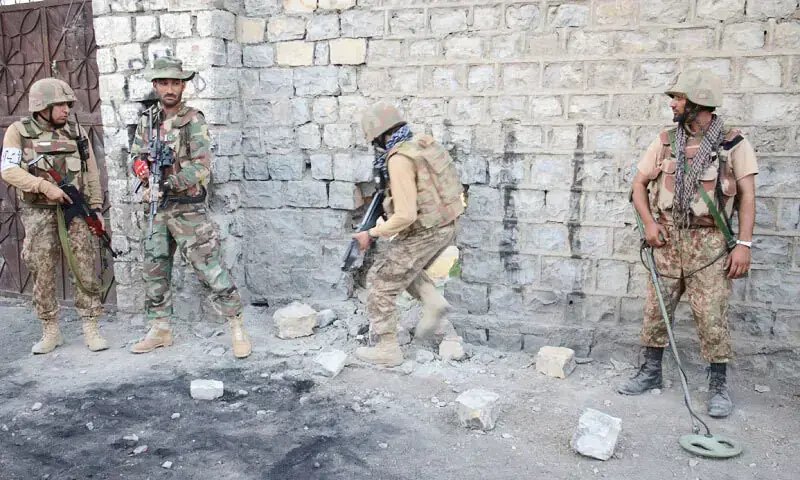 Two terrorists killed in Dera operation