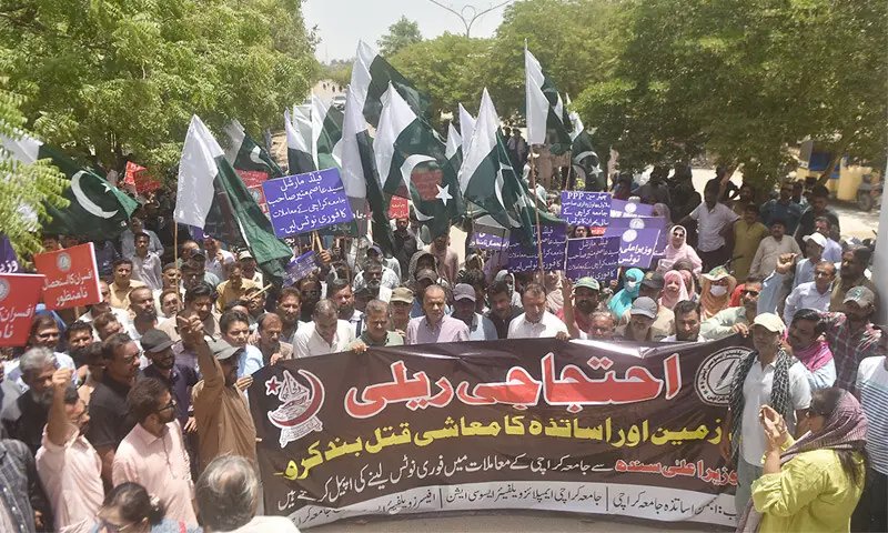 Karachi University teachers postpone exam boycott after assurances from govt