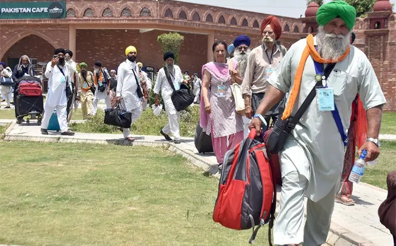 Sikh pilgrims arrive from India for Jore Mela