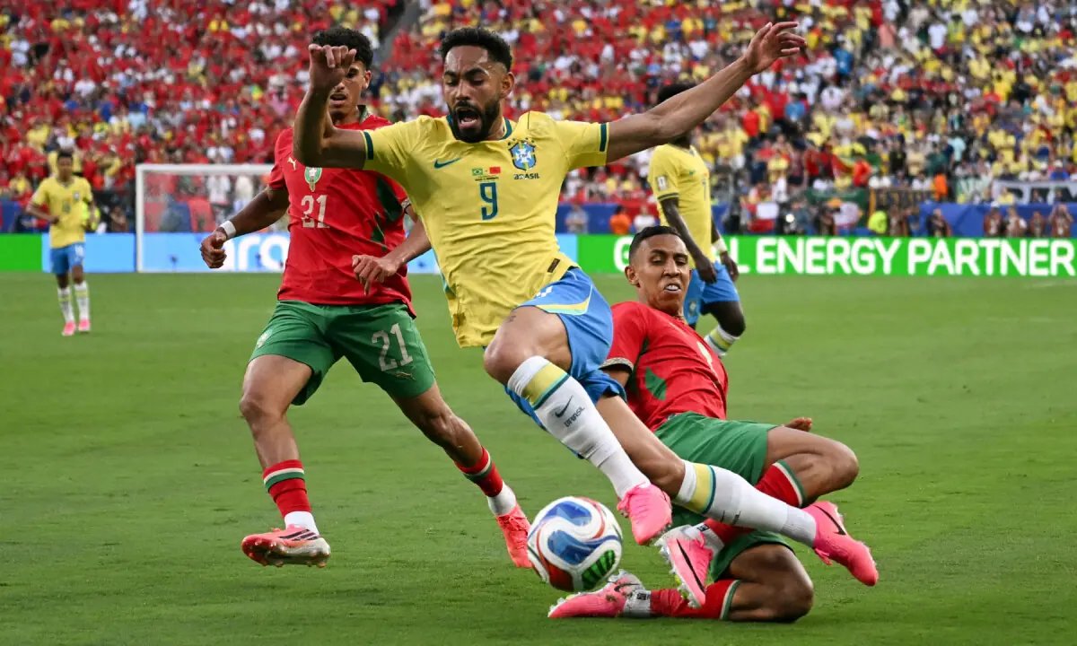 Brazil begin FIFA World Cup bid with Morocco draw as Scotland edge Haiti