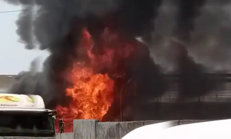 Transformer fire affects  entire Hesco network