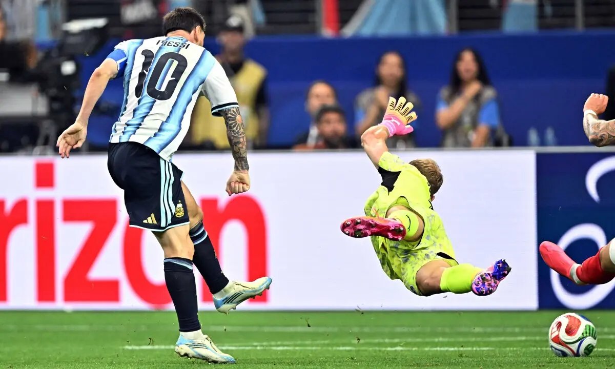 Magic Messi makes FIFA World Cup history to send Argentina into last 32