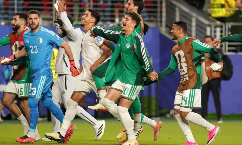 Algeria rally to eliminate FIFA World Cup debutants Jordan in 2-1 win