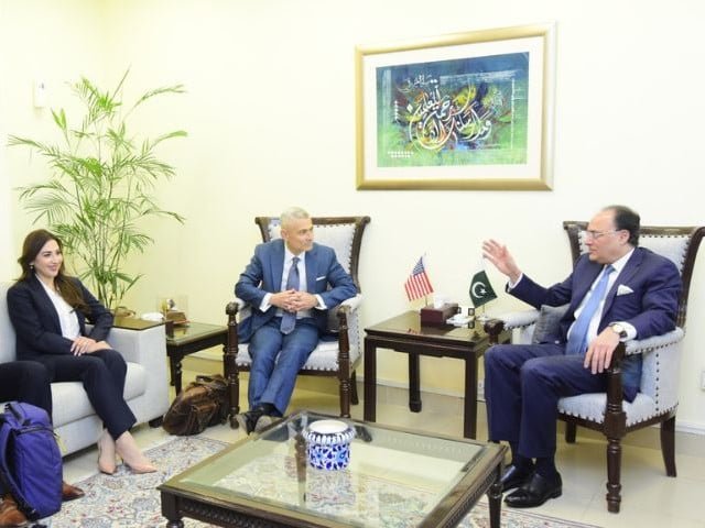 US delegation discusses trade with FinMin