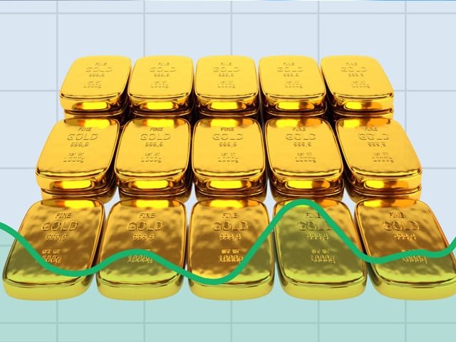 Gold slides on ceasefire hopes, US jobs data