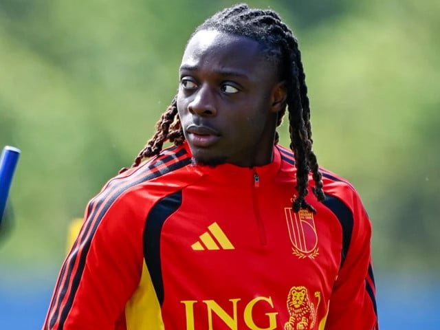 Belgium's Doku becomes father