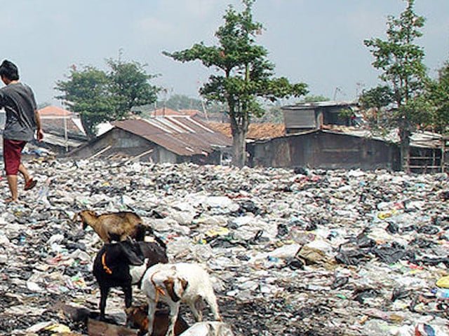 Villages drown in waste as sanitation system falters
