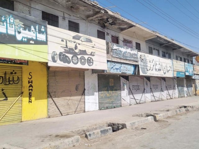 Indefinite strike shuts down Balochistan
