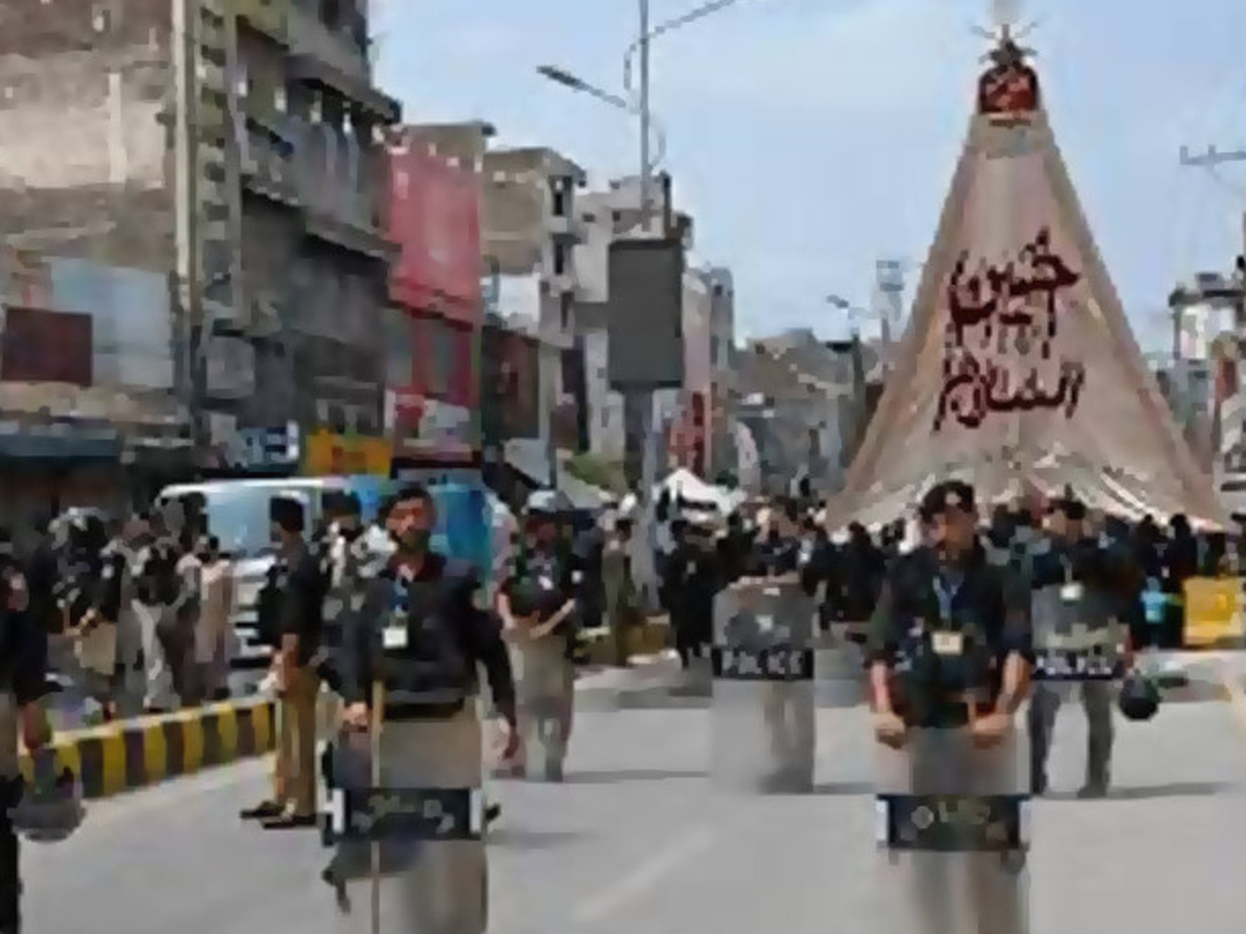 Authorities fortify cities for Muharram