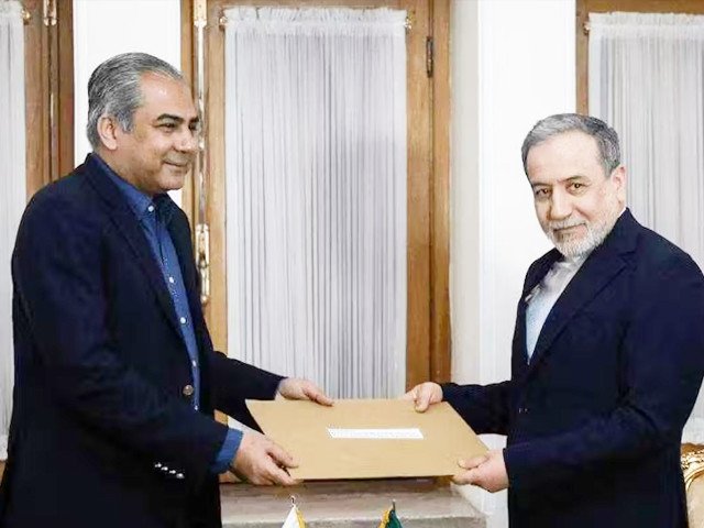 Naqvi delivers 'special letter' to Iran's supreme leader