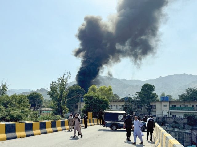 Army copter crashes during take-off in AJK