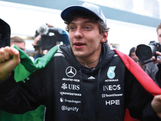 Antonelli leads Ferraris in Monaco