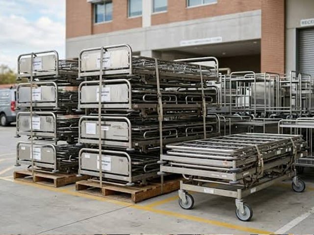 Valuable hospital equipment sold as scrap