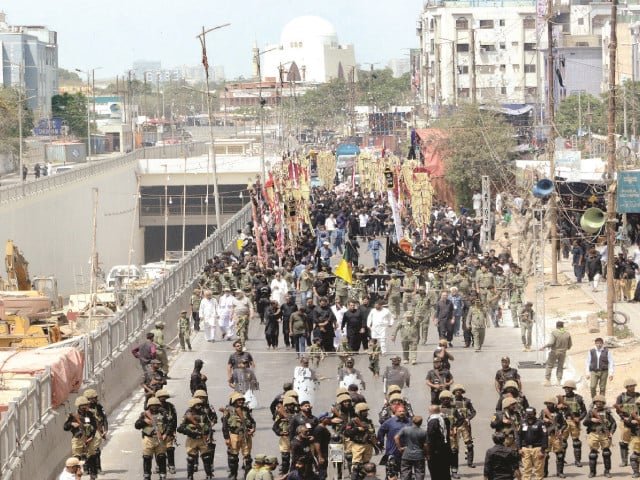 City marks 8th Muharram with Karbala echoes