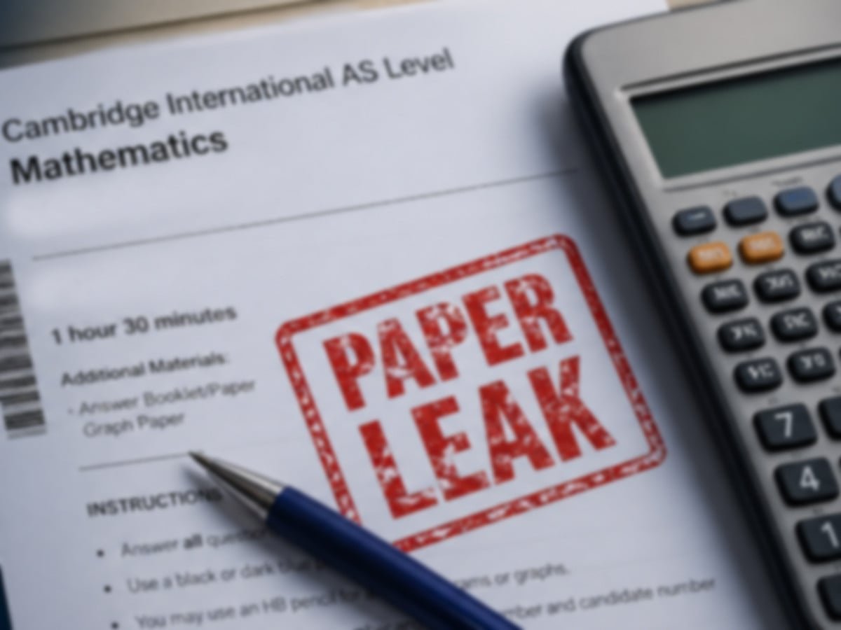 Cambridge confirms 2nd leak of A-level Mathematics paper, postpones May 15 exam