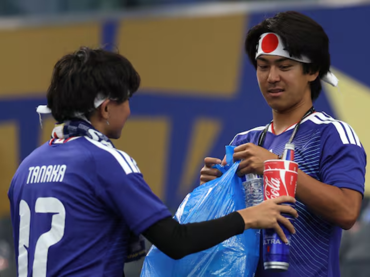 Japanese men told to clean at home, not just the FIFA World Cup