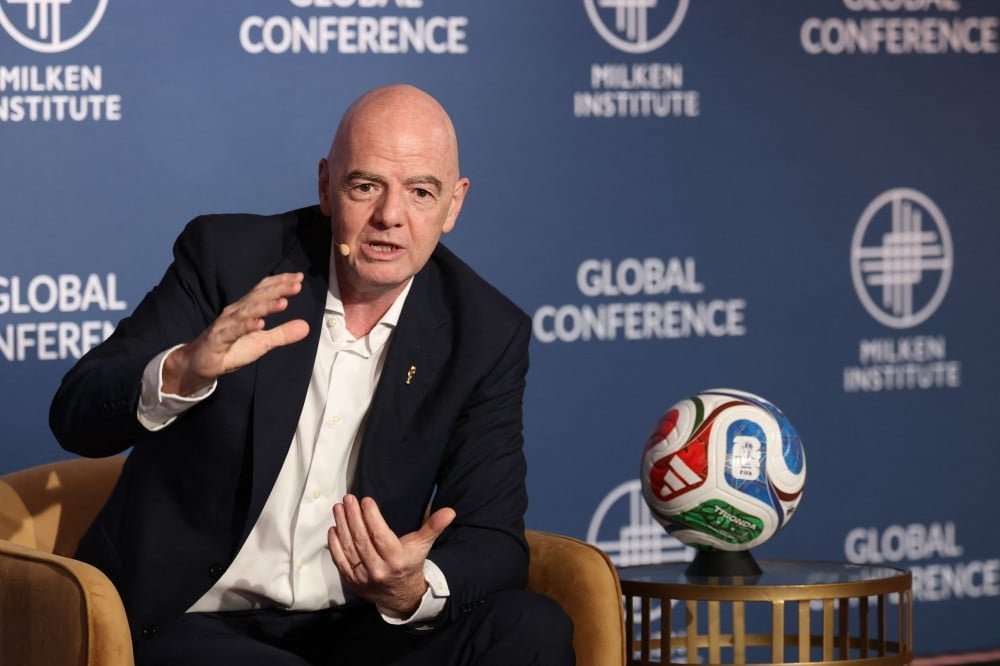Infantino faces questions on World Cup eve