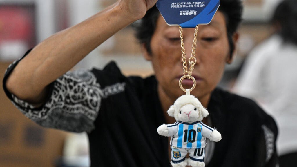 Messi plushies see roaring trade