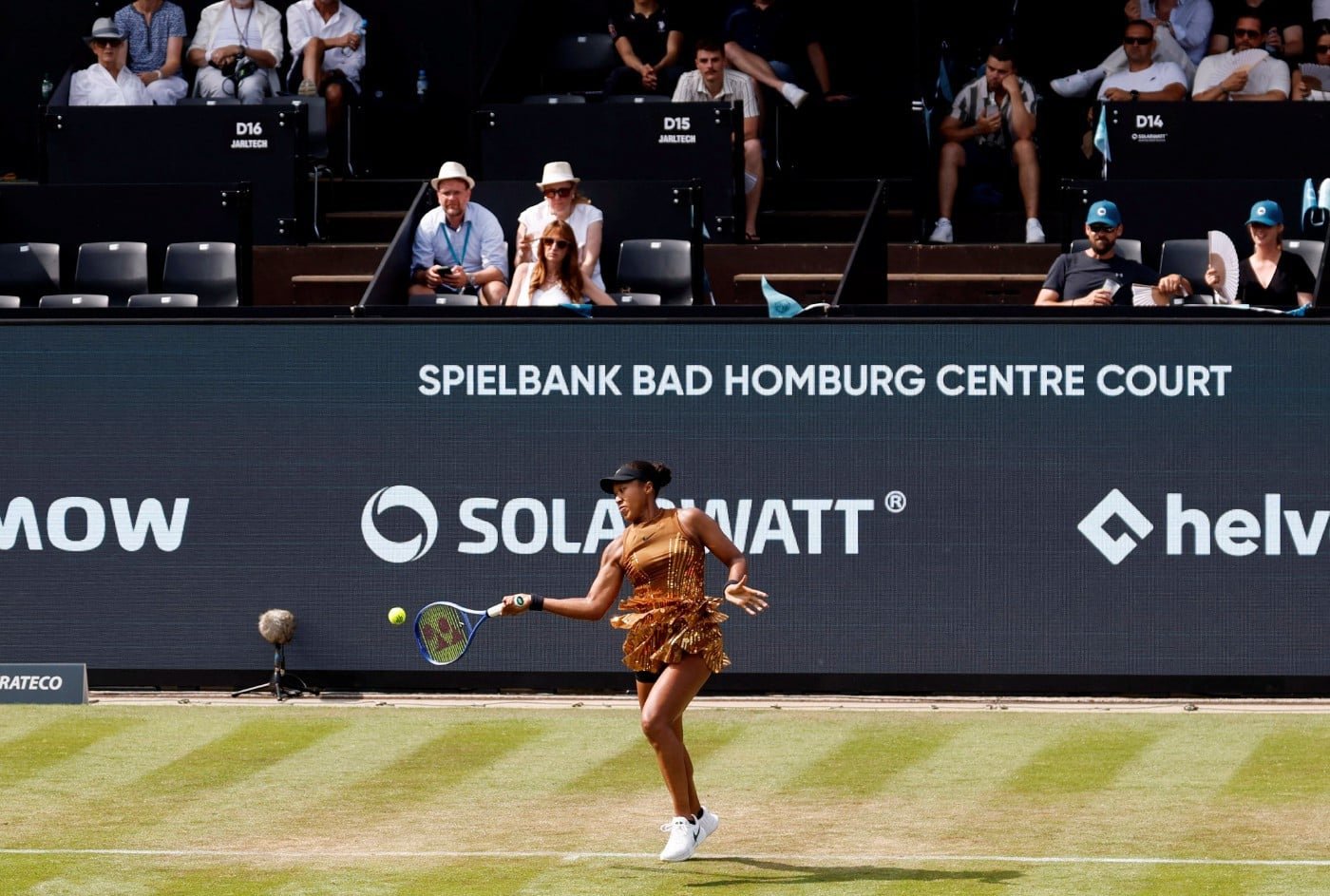 Osaka reaches Bad Homburg last eight