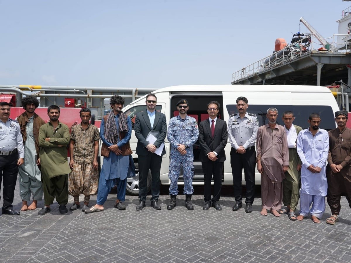 FM Dar announces safe repatriation of 8 Iranian fishermen rescued off Pakistan coast