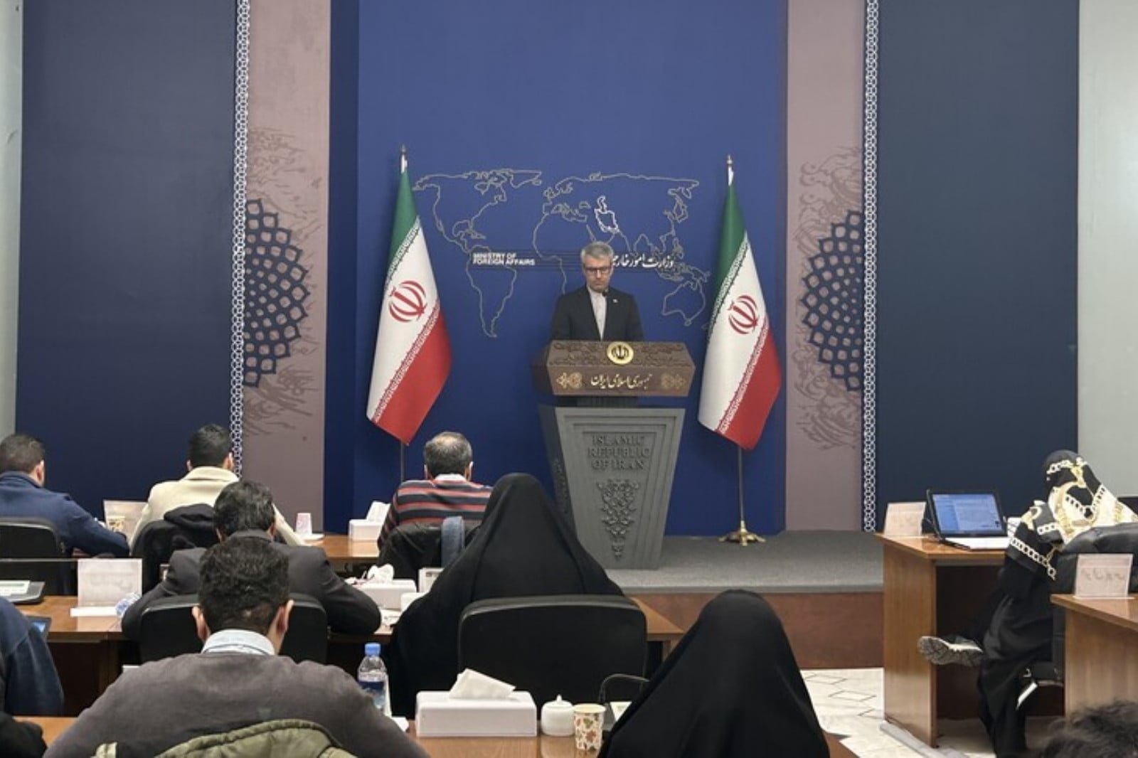 Iran's Baghaei says US, Israel ‘manufacture crises’ to justify escalation and war claims