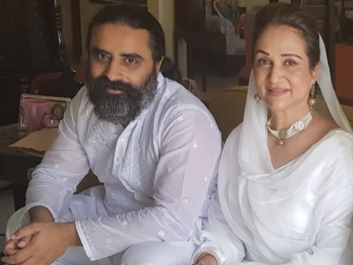 Bushra Ansari's husband hits back at society for shaming her over age gap marriage
